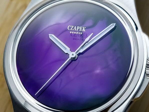 Czapek & Cie Antarctique Purple Storm with hand-varnished dial
